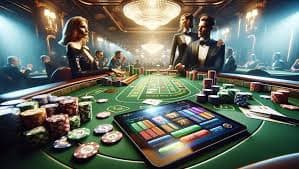 Tata letak meja American Roulette dutaslot77 dengan semua opsi taruhan terlihat jelas
